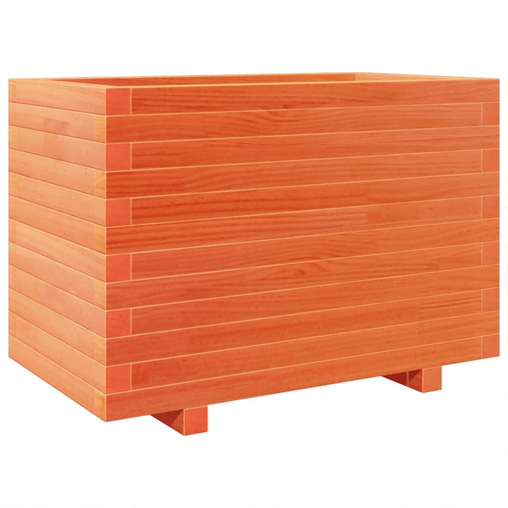 Plantenbak 70x40x49,5 cm massief grenenhout wasbruin is nu te koop bij PeponiXL, paradijselijk wonen!