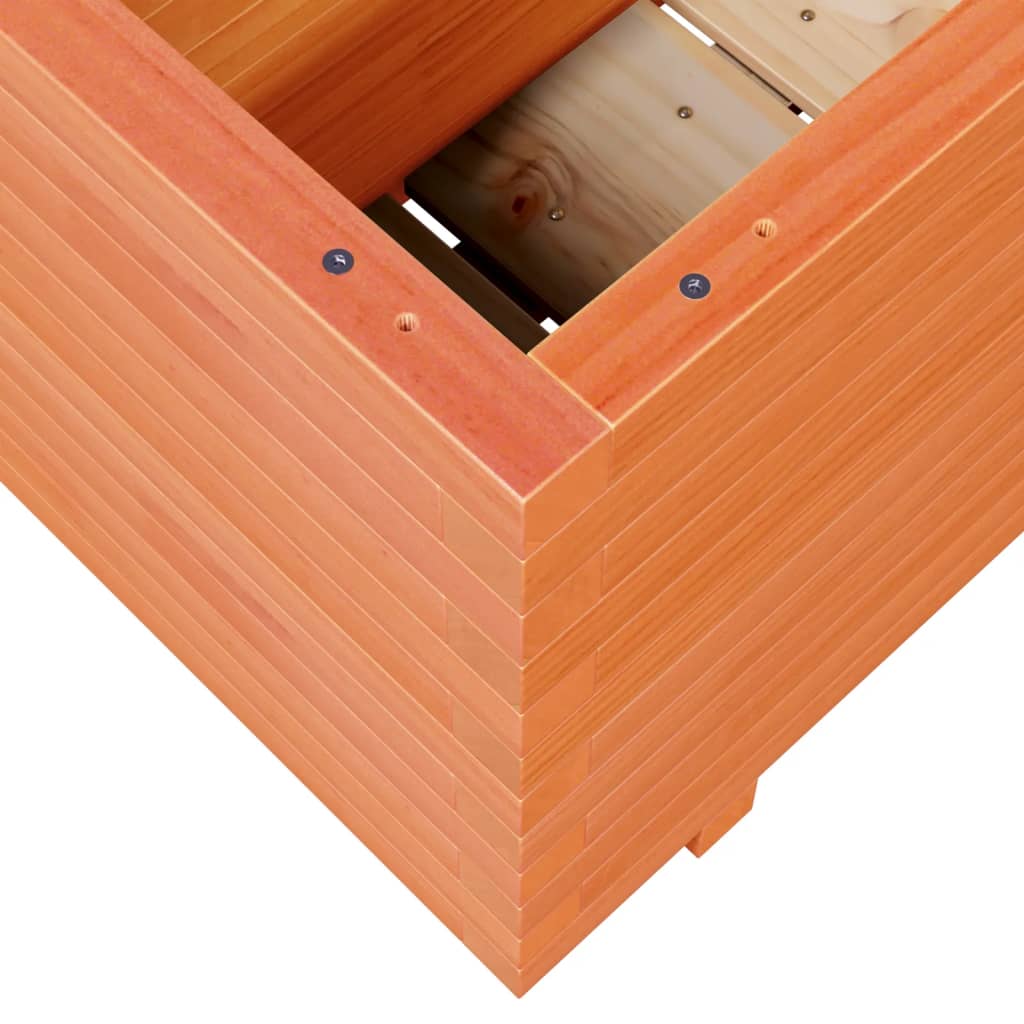 Plantenbak 70x40x49,5 cm massief grenenhout wasbruin is nu te koop bij PeponiXL, paradijselijk wonen!