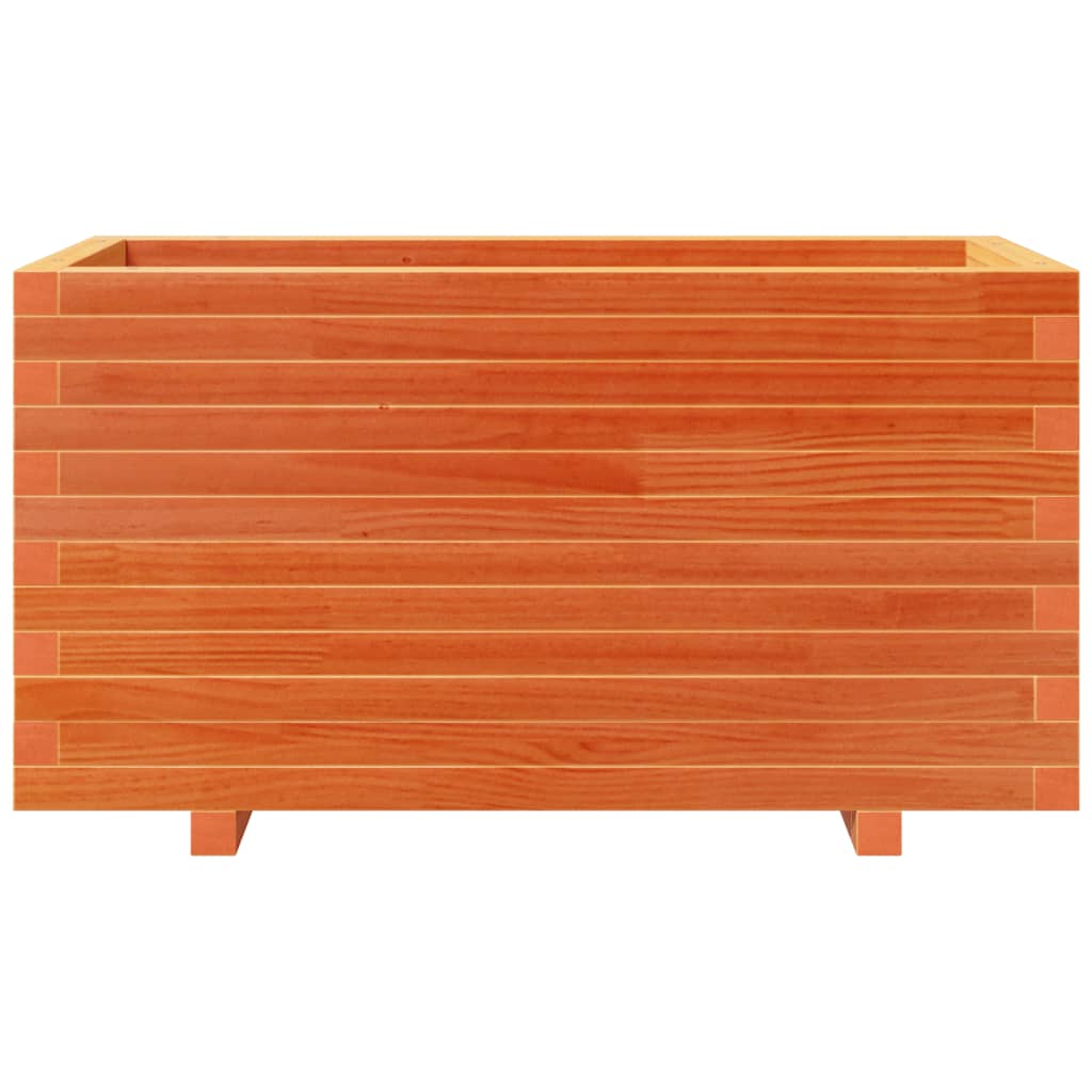 Plantenbak 90x40x49,5 cm massief grenenhout wasbruin is nu te koop bij PeponiXL, paradijselijk wonen!