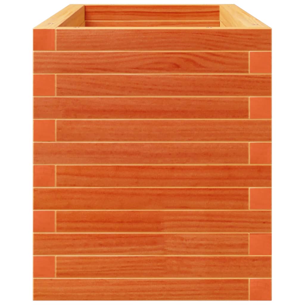 Plantenbak 90x40x49,5 cm massief grenenhout wasbruin is nu te koop bij PeponiXL, paradijselijk wonen!