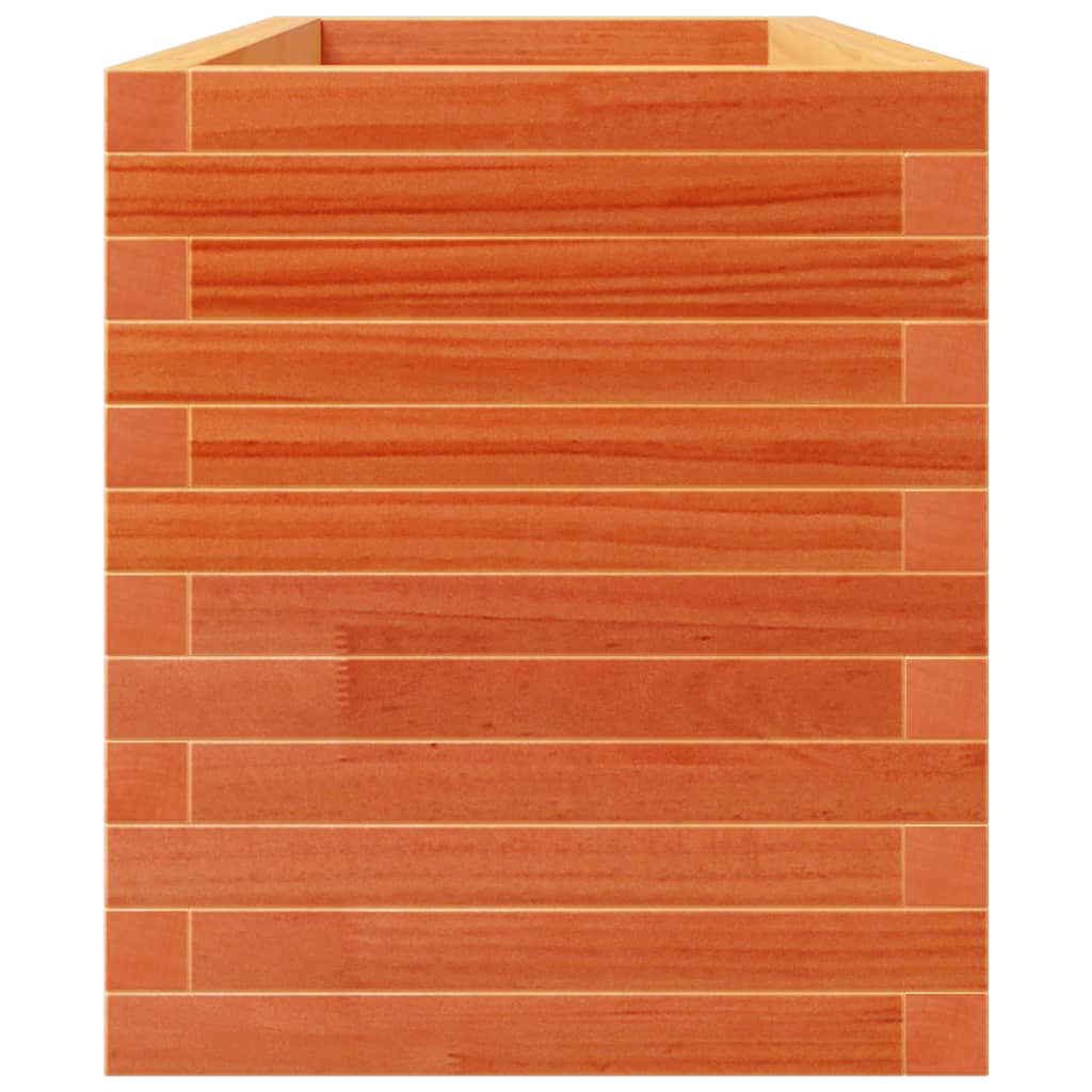 Plantenbak 110x40x49,5 cm massief grenenhout wasbruin is nu te koop bij PeponiXL, paradijselijk wonen!