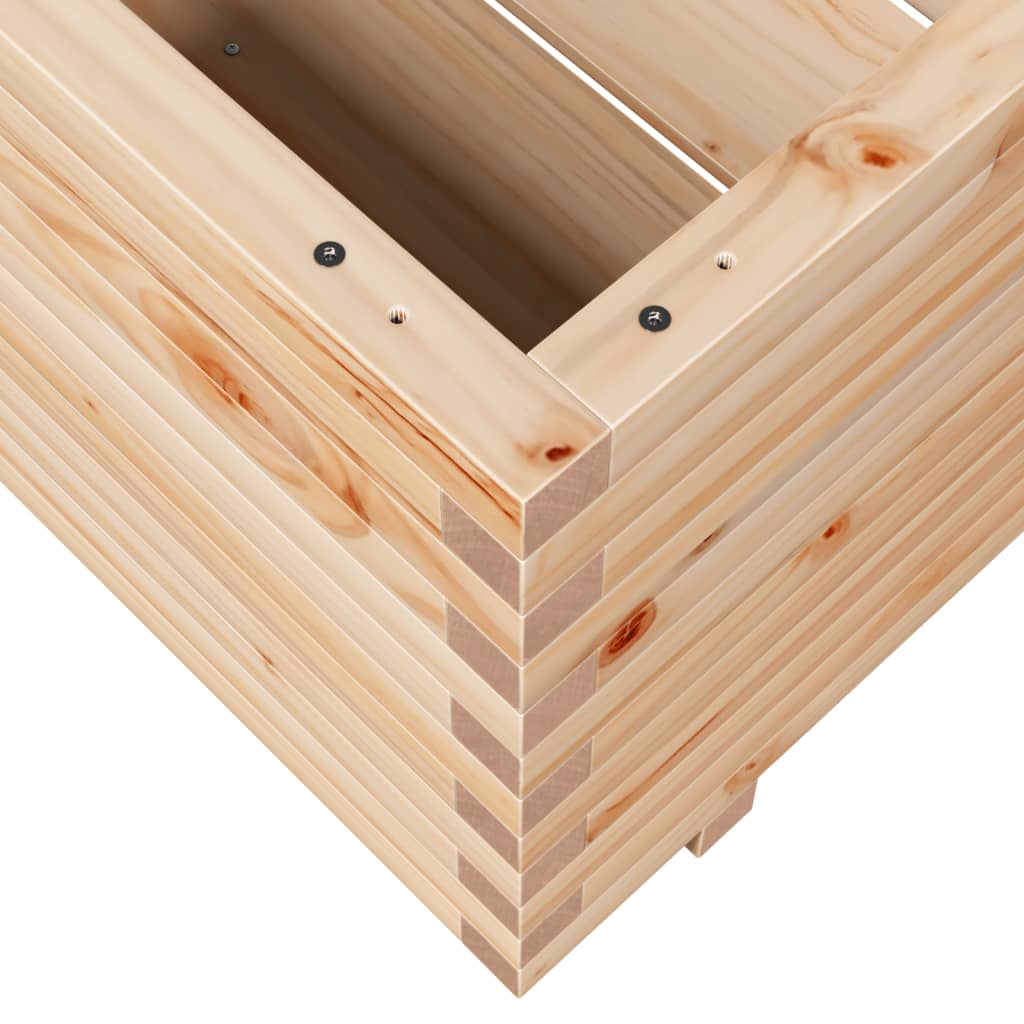 Plantenbak 90x60x49,5 cm massief grenenhout is nu te koop bij PeponiXL, paradijselijk wonen!