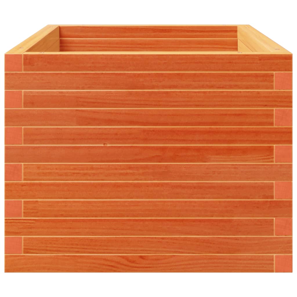 Plantenbak 90x60x49,5 cm massief grenenhout wasbruin is nu te koop bij PeponiXL, paradijselijk wonen!