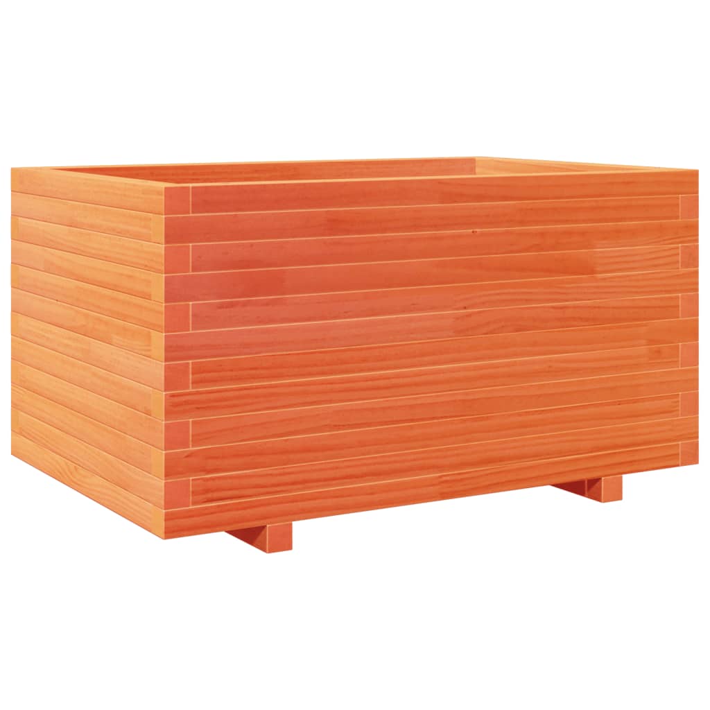 Plantenbak 90x60x49,5 cm massief grenenhout wasbruin is nu te koop bij PeponiXL, paradijselijk wonen!