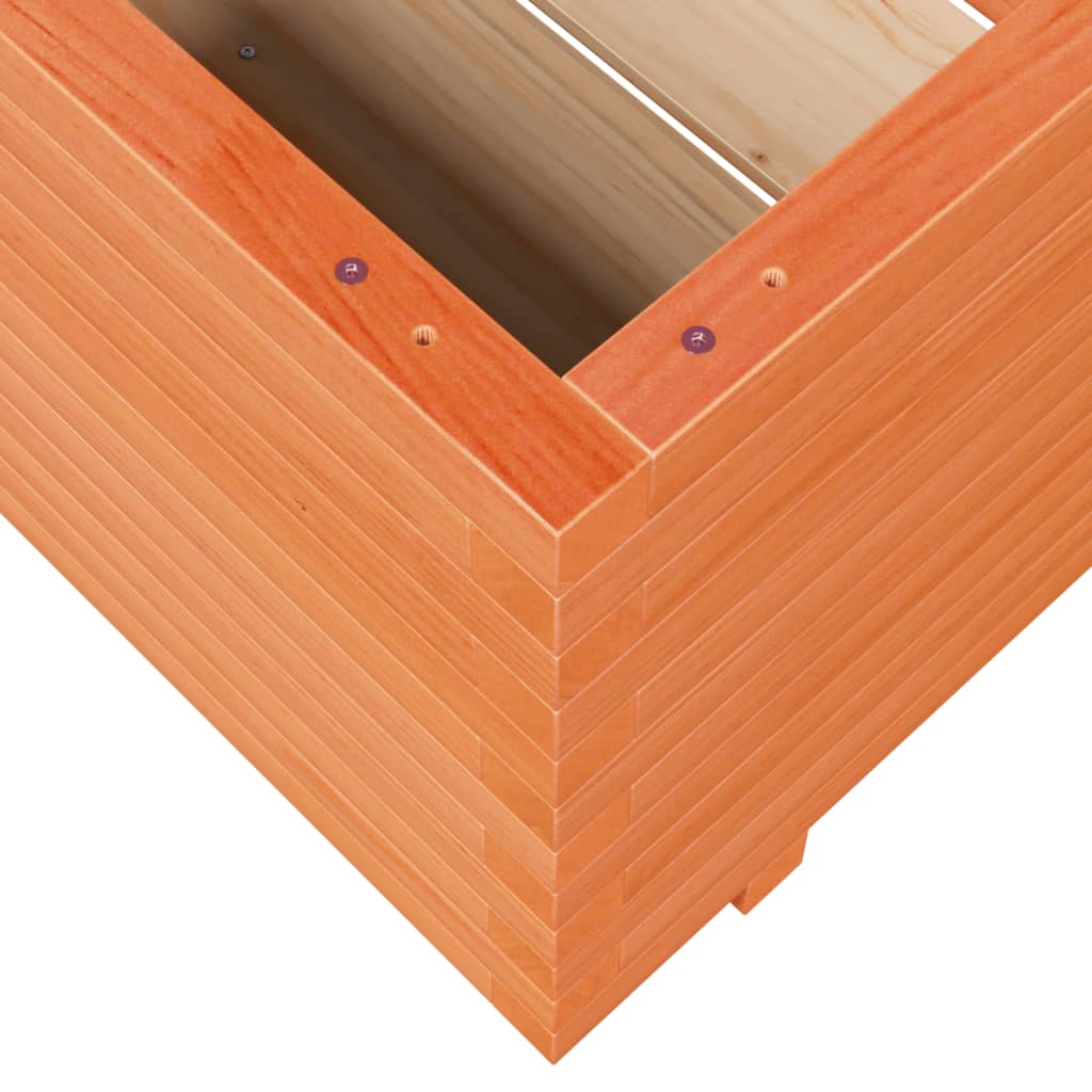 Plantenbak 90x60x49,5 cm massief grenenhout wasbruin is nu te koop bij PeponiXL, paradijselijk wonen!
