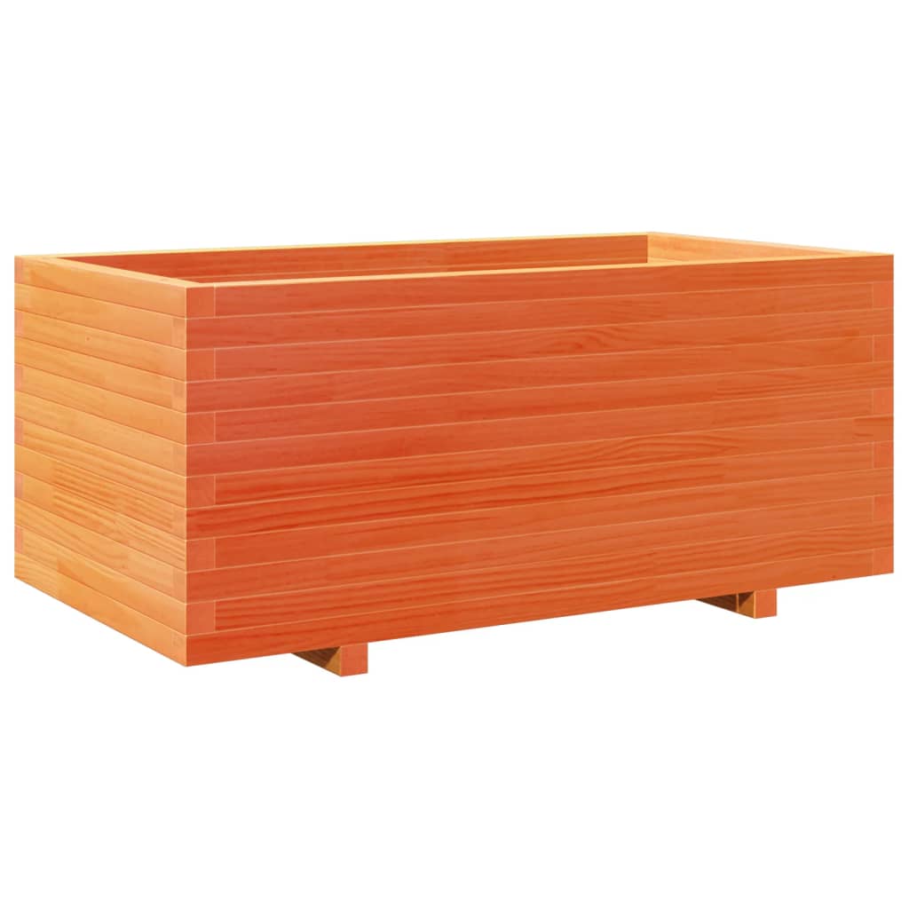 Plantenbak 110x60x49,5 cm massief grenenhout wasbruin is nu te koop bij PeponiXL, paradijselijk wonen!