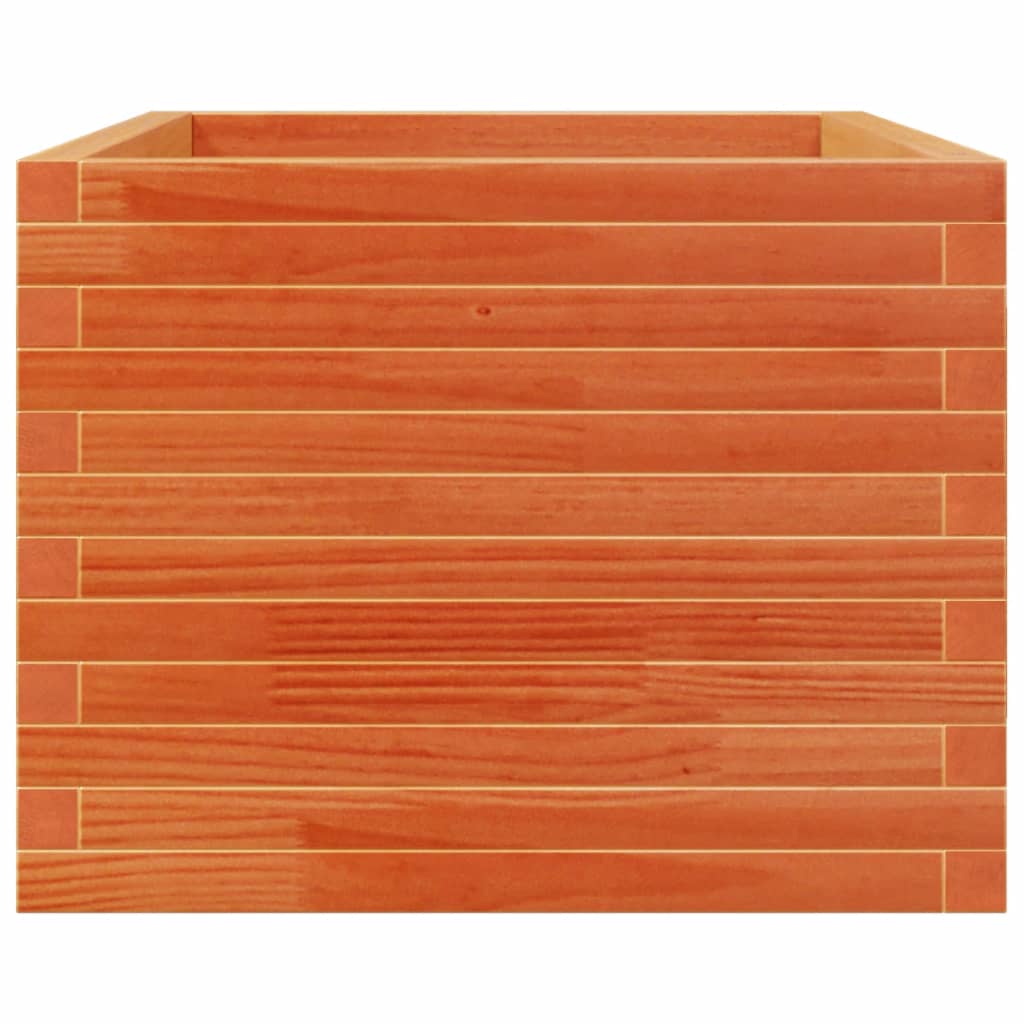 Plantenbak 110x60x49,5 cm massief grenenhout wasbruin is nu te koop bij PeponiXL, paradijselijk wonen!