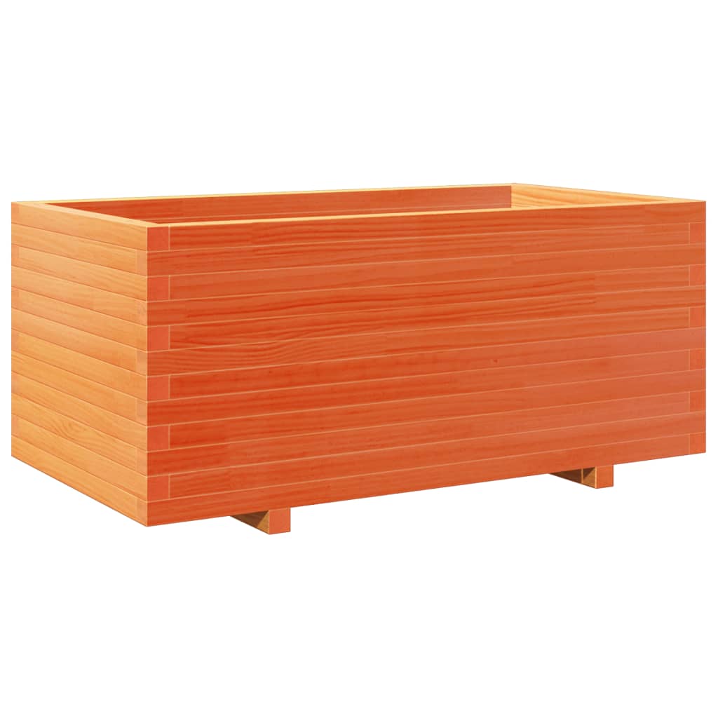 Plantenbak 110x60x49,5 cm massief grenenhout wasbruin is nu te koop bij PeponiXL, paradijselijk wonen!