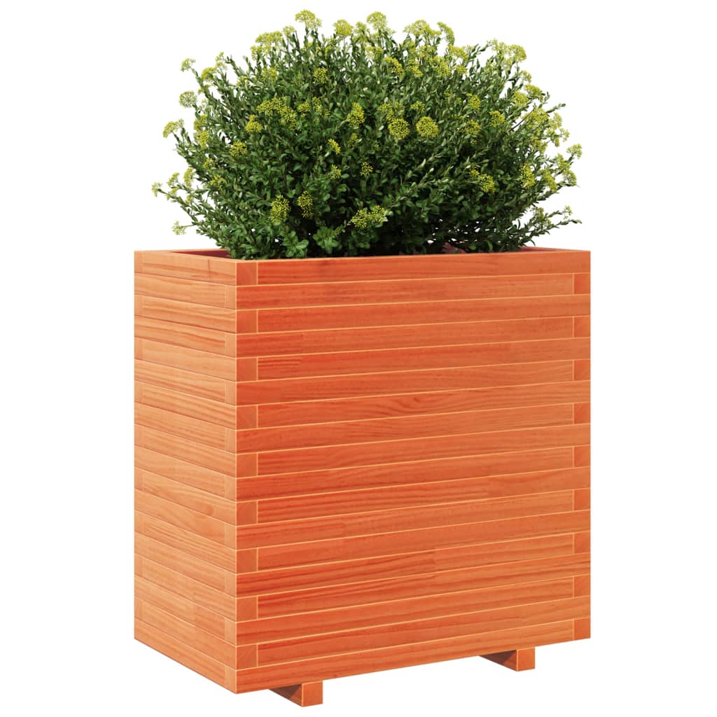 Plantenbak 70x40x72,5 cm massief grenenhout wasbruin is nu te koop bij PeponiXL, paradijselijk wonen!