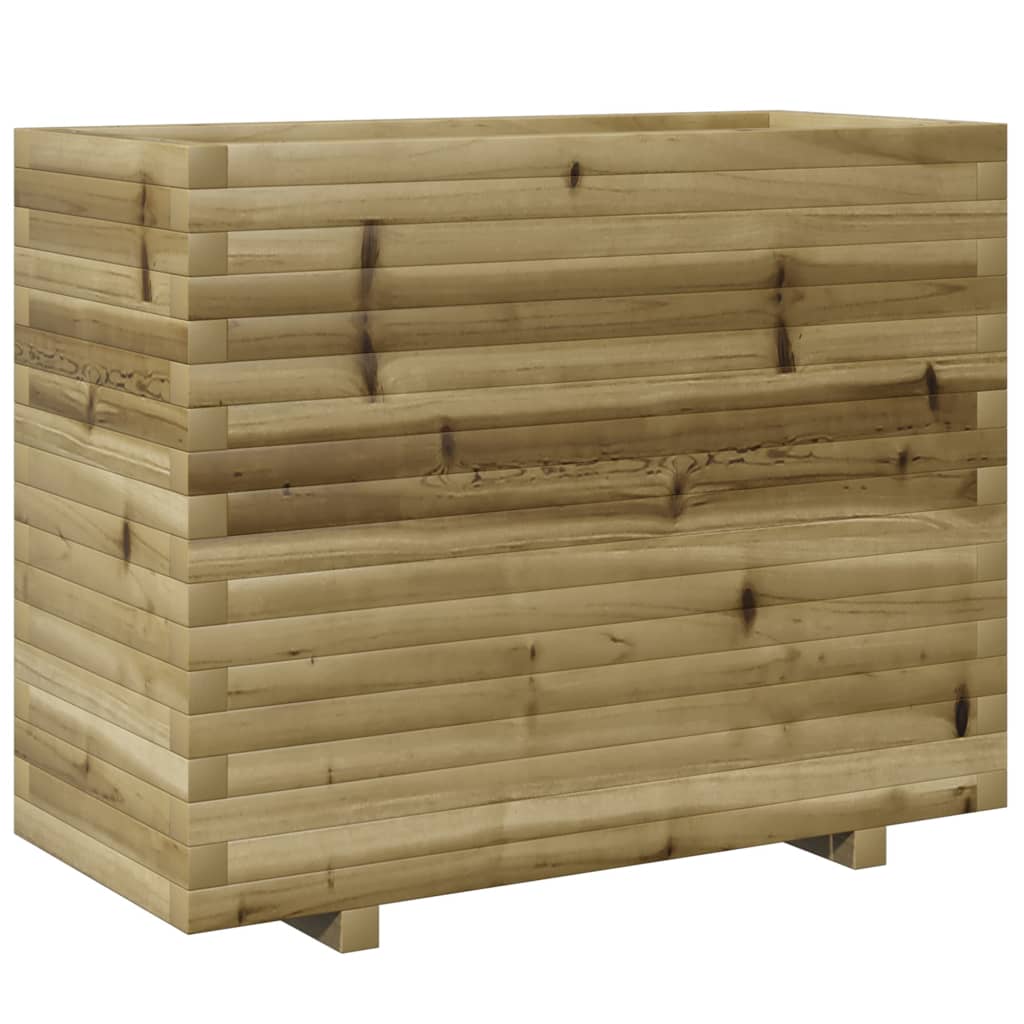 Plantenbak 90x40x72,5 cm geïmpregneerd grenenhout is nu te koop bij PeponiXL, paradijselijk wonen!