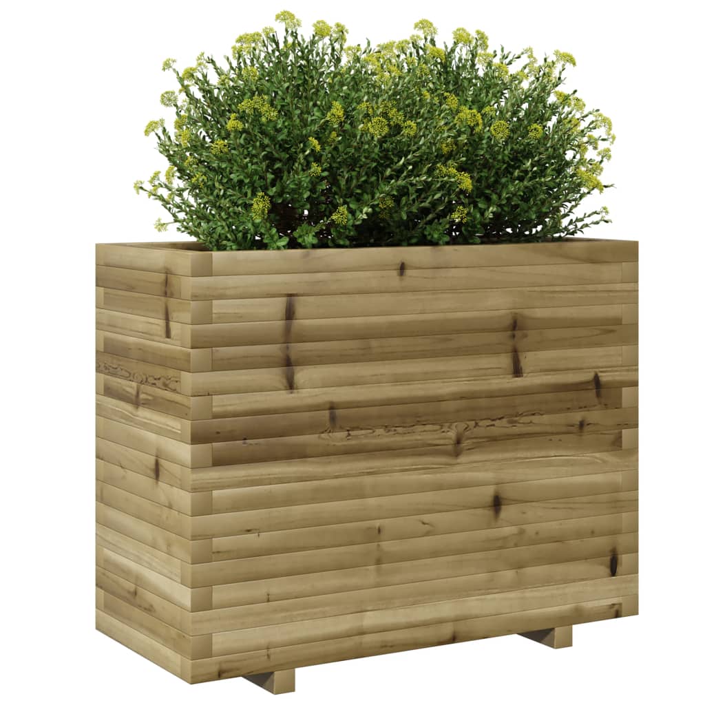 Plantenbak 90x40x72,5 cm geïmpregneerd grenenhout is nu te koop bij PeponiXL, paradijselijk wonen!