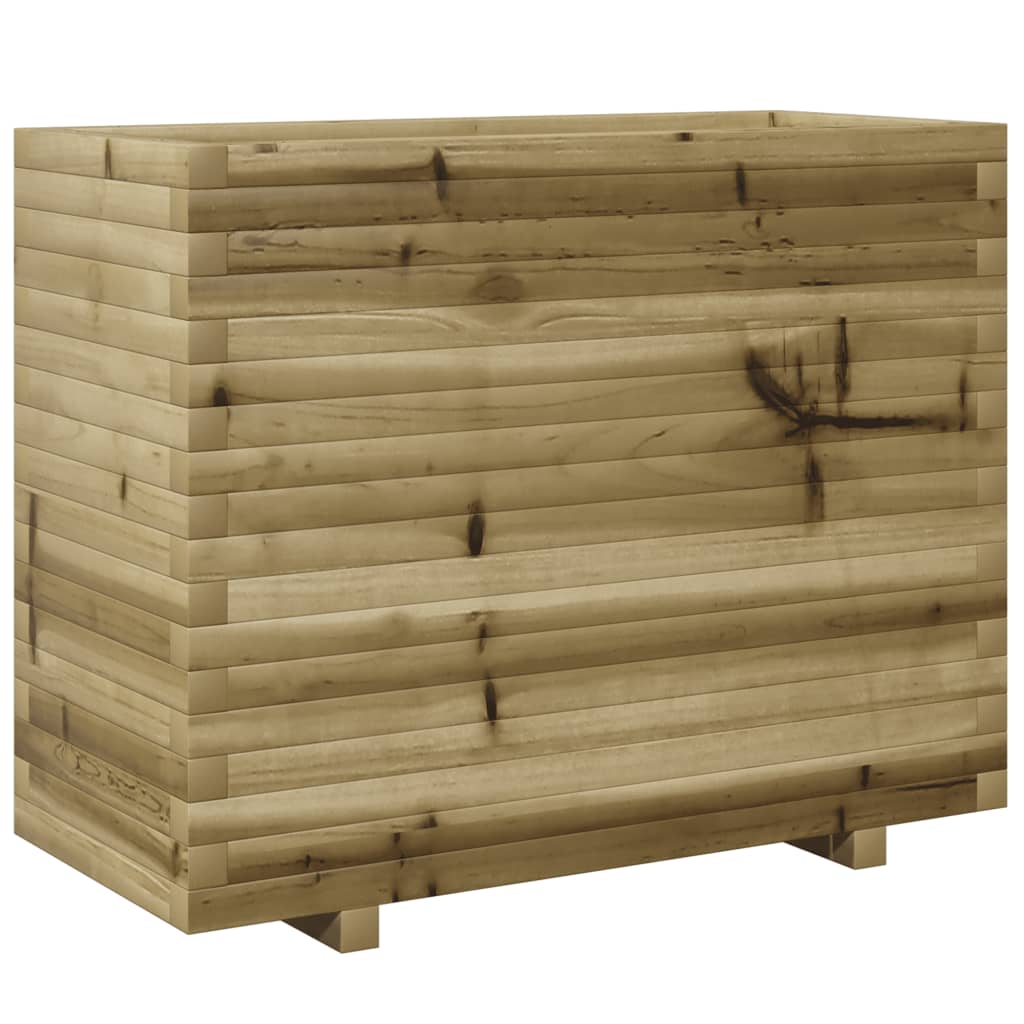 Plantenbak 90x40x72,5 cm geïmpregneerd grenenhout is nu te koop bij PeponiXL, paradijselijk wonen!