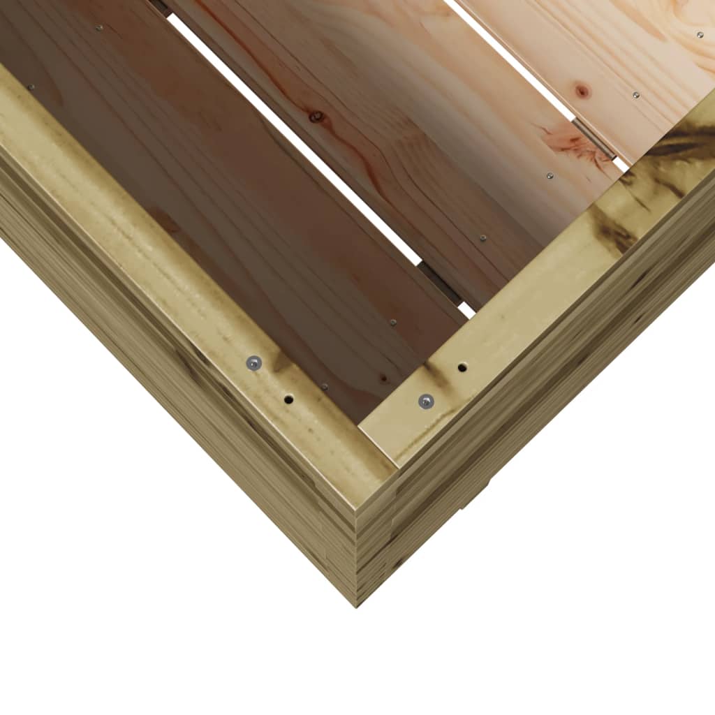 Plantenbak 90x40x72,5 cm geïmpregneerd grenenhout is nu te koop bij PeponiXL, paradijselijk wonen!