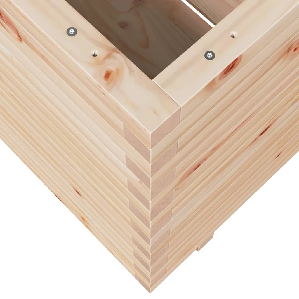Plantenbak 90x60x72,5 cm massief grenenhout is nu te koop bij PeponiXL, paradijselijk wonen!