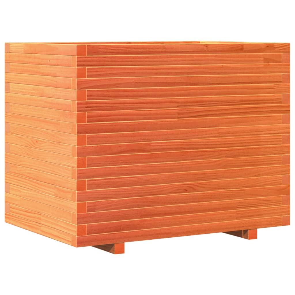 Plantenbak 90x60x72,5 cm massief grenenhout wasbruin is nu te koop bij PeponiXL, paradijselijk wonen!
