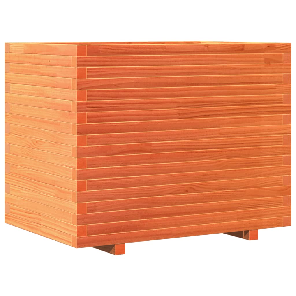 Plantenbak 90x60x72,5 cm massief grenenhout wasbruin is nu te koop bij PeponiXL, paradijselijk wonen!