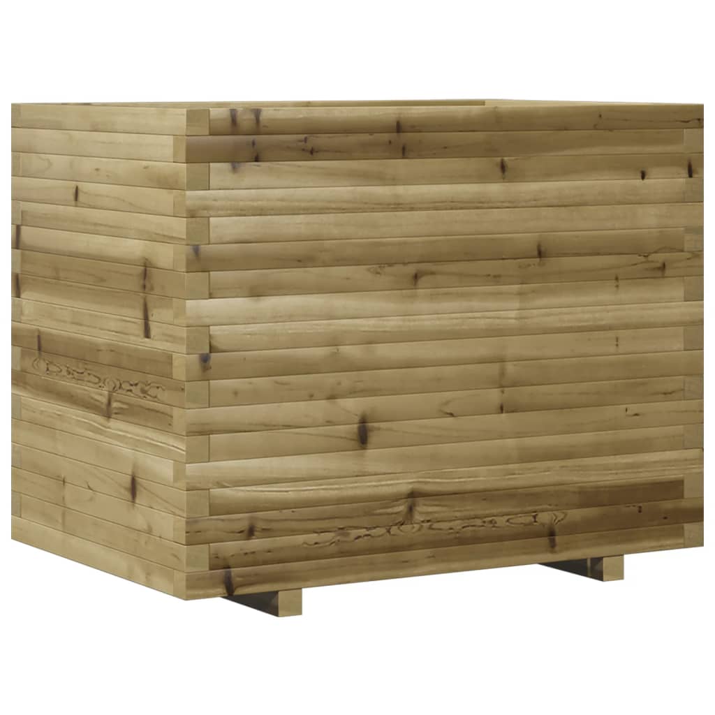 Plantenbak 90x60x72,5 cm geïmpregneerd grenenhout is nu te koop bij PeponiXL, paradijselijk wonen!