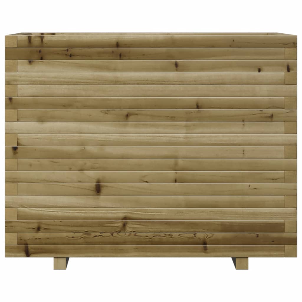 Plantenbak 90x60x72,5 cm geïmpregneerd grenenhout is nu te koop bij PeponiXL, paradijselijk wonen!