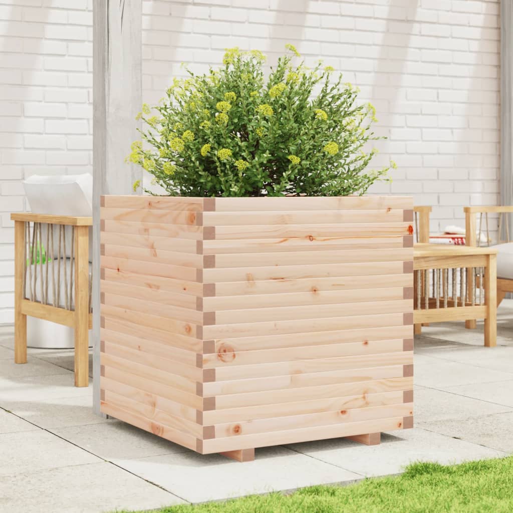 Plantenbak 70x70x72 cm massief grenenhout is nu te koop bij PeponiXL, paradijselijk wonen!