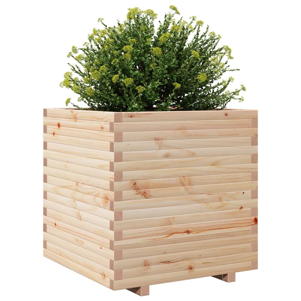 Plantenbak 70x70x72 cm massief grenenhout is nu te koop bij PeponiXL, paradijselijk wonen!