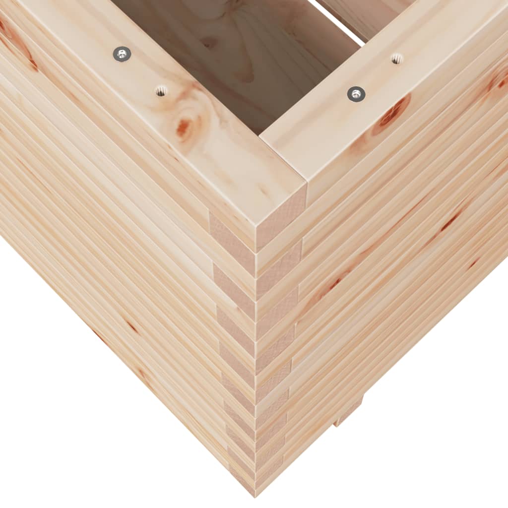 Plantenbak 70x70x72 cm massief grenenhout is nu te koop bij PeponiXL, paradijselijk wonen!