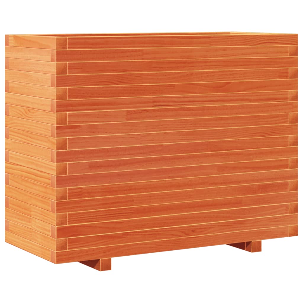 Plantenbak 90x40x72 cm massief grenenhout wasbruin is nu te koop bij PeponiXL, paradijselijk wonen!