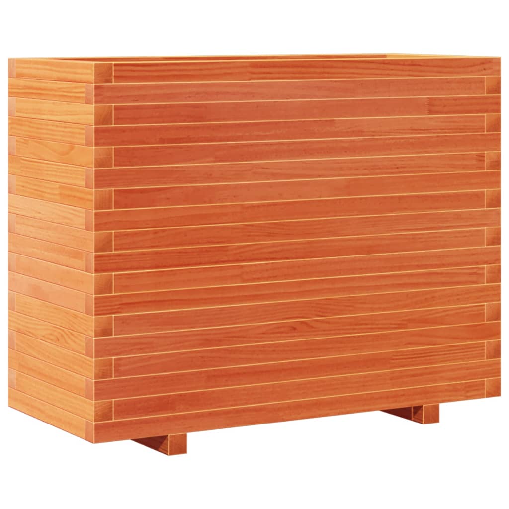 Plantenbak 90x40x72 cm massief grenenhout wasbruin is nu te koop bij PeponiXL, paradijselijk wonen!