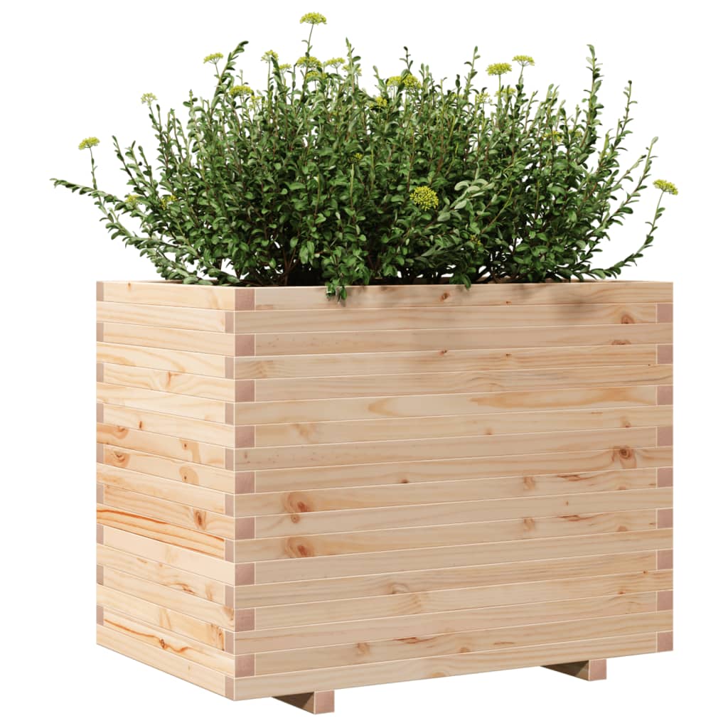 Plantenbak 90x60x72 cm massief grenenhout is nu te koop bij PeponiXL, paradijselijk wonen!