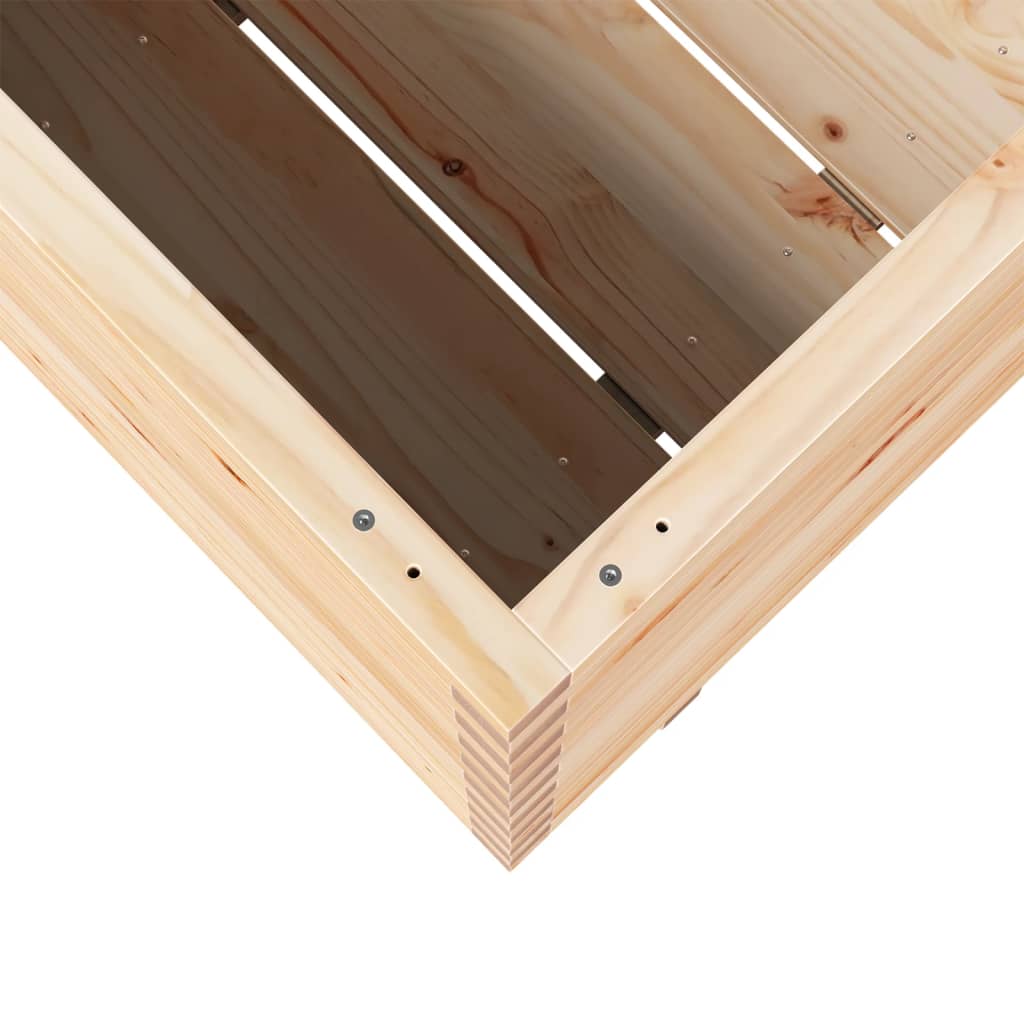 Plantenbak 90x60x72 cm massief grenenhout is nu te koop bij PeponiXL, paradijselijk wonen!