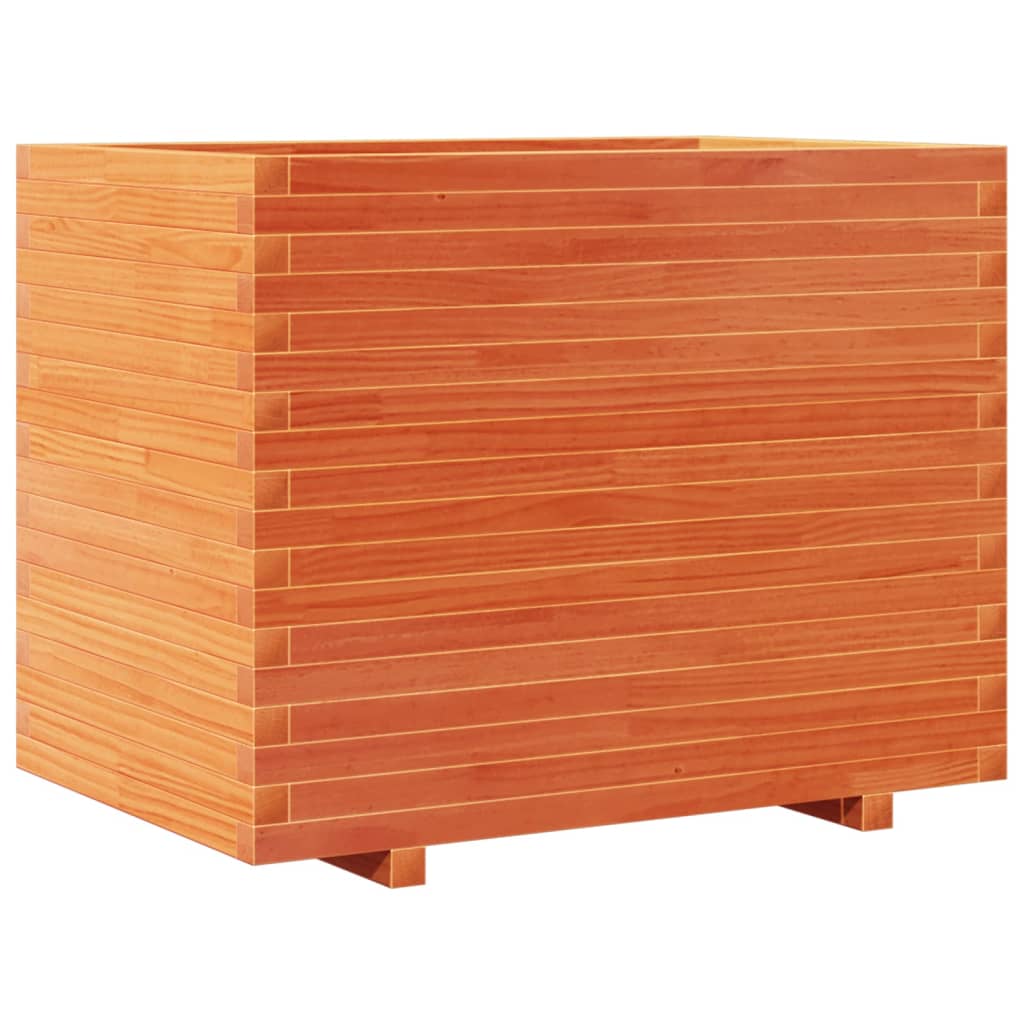Plantenbak 90x60x72 cm massief grenenhout wasbruin is nu te koop bij PeponiXL, paradijselijk wonen!