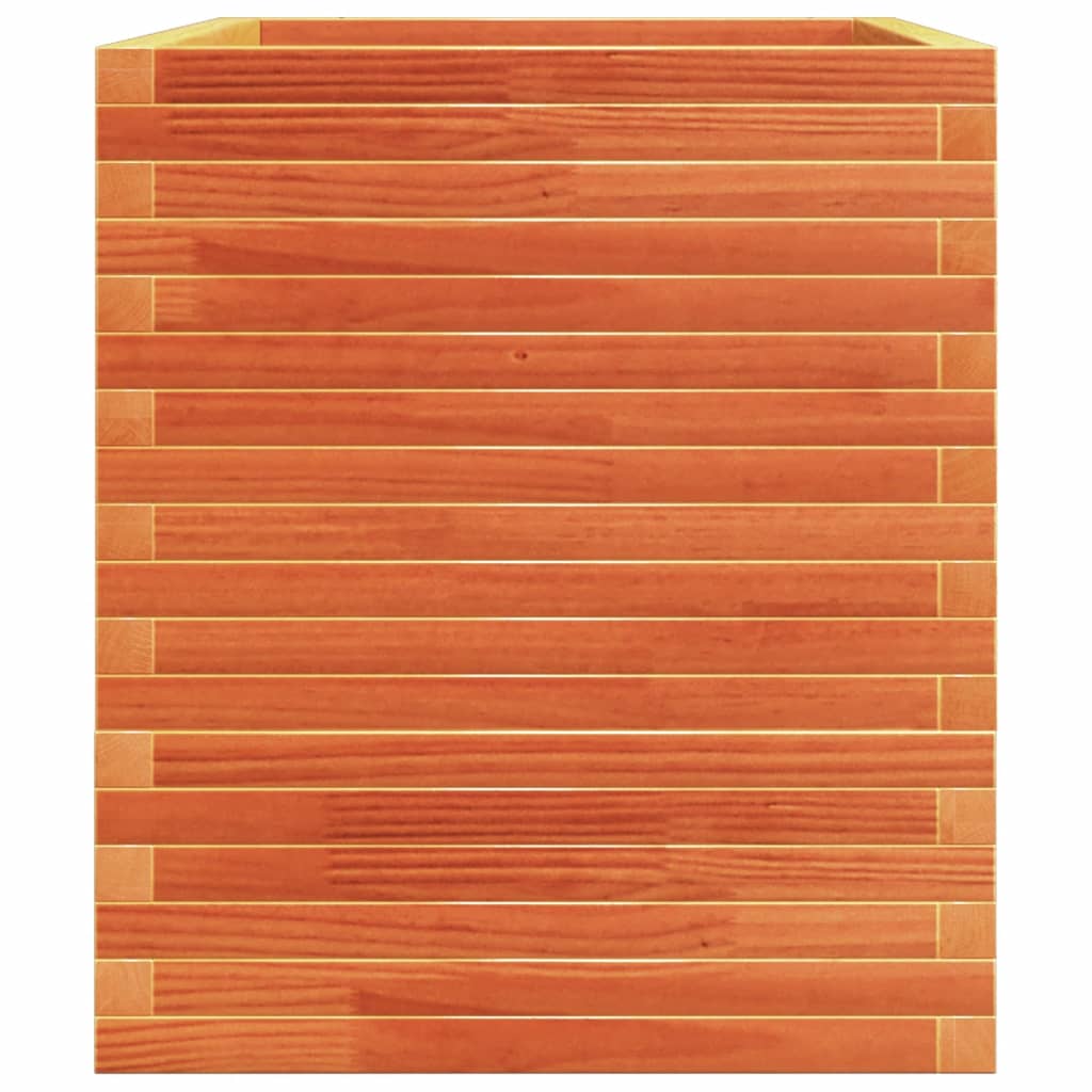 Plantenbak 110x60x72 cm massief grenenhout wasbruin is nu te koop bij PeponiXL, paradijselijk wonen!