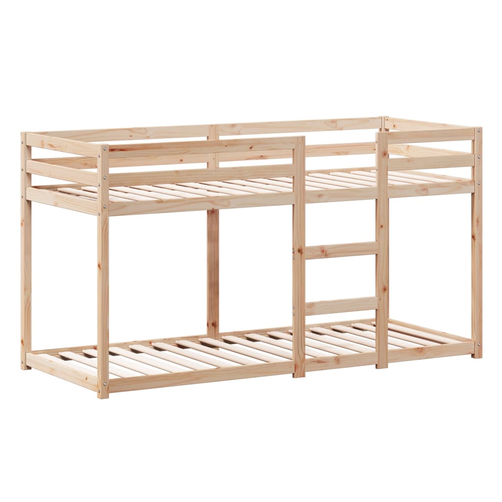 Stapelbedframe zonder matras massief grenenhout 90x200 cm is nu te koop bij PeponiXL, paradijselijk wonen!