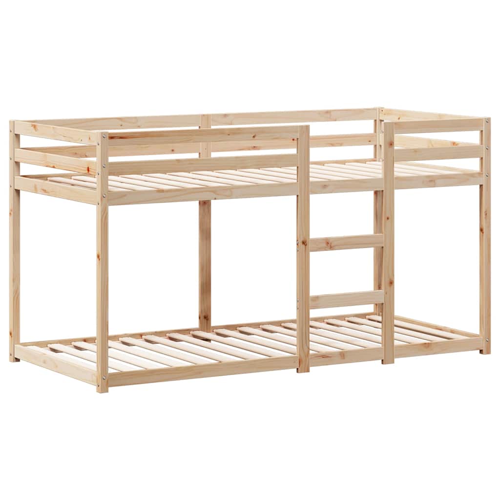 Stapelbedframe zonder matras massief grenenhout 90x190 cm is nu te koop bij PeponiXL, paradijselijk wonen!
