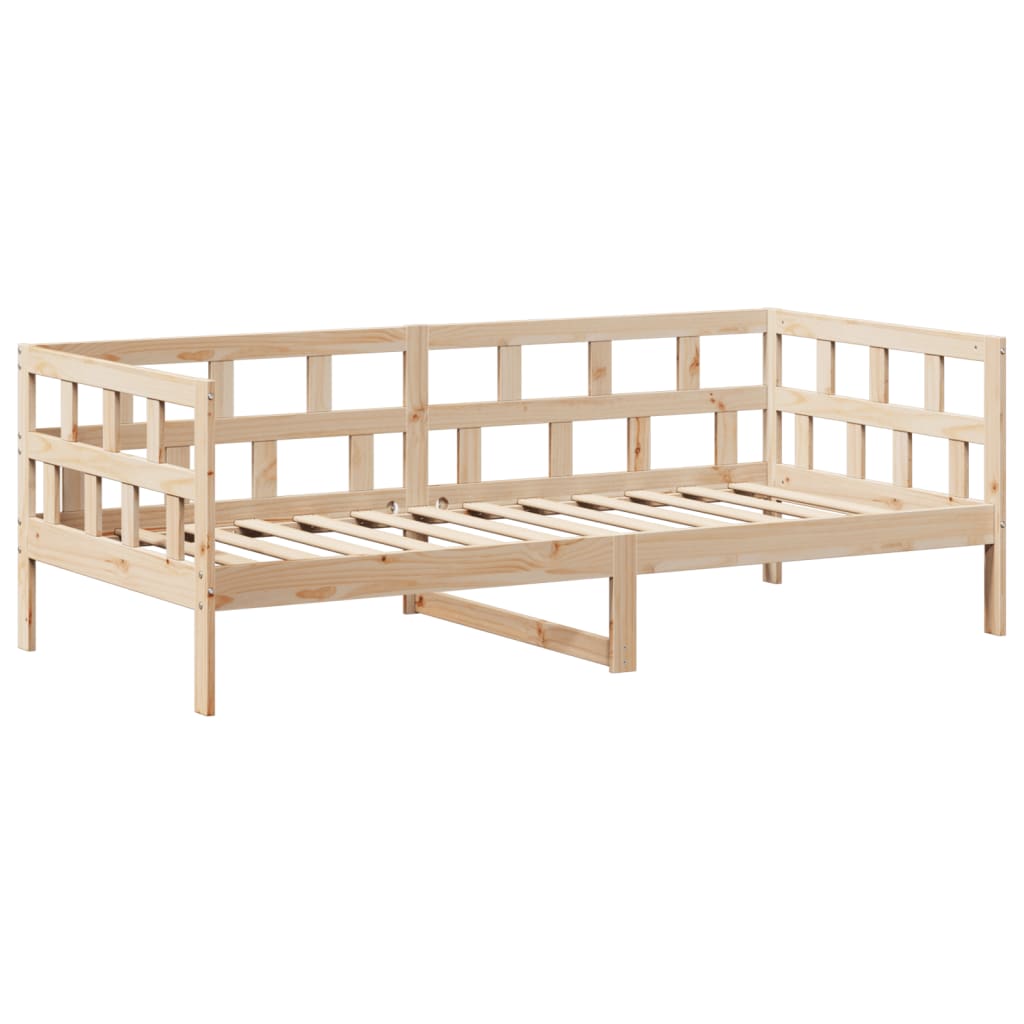 Slaapbank met huisje 80x200 cm massief grenenhout is nu te koop bij PeponiXL, paradijselijk wonen!