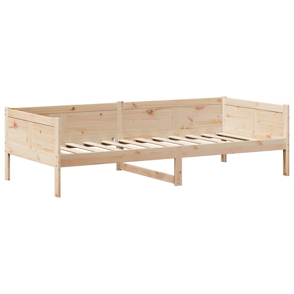 Slaapbank met huisje 80x200 cm massief grenenhout is nu te koop bij PeponiXL, paradijselijk wonen!