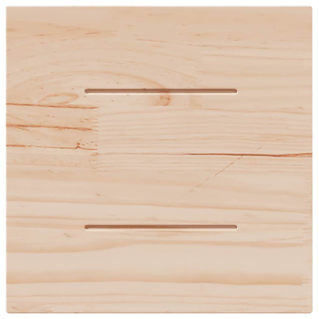 Tafelblad vierkant 40x40x1,7 cm massief grenenhout is nu te koop bij PeponiXL, paradijselijk wonen!