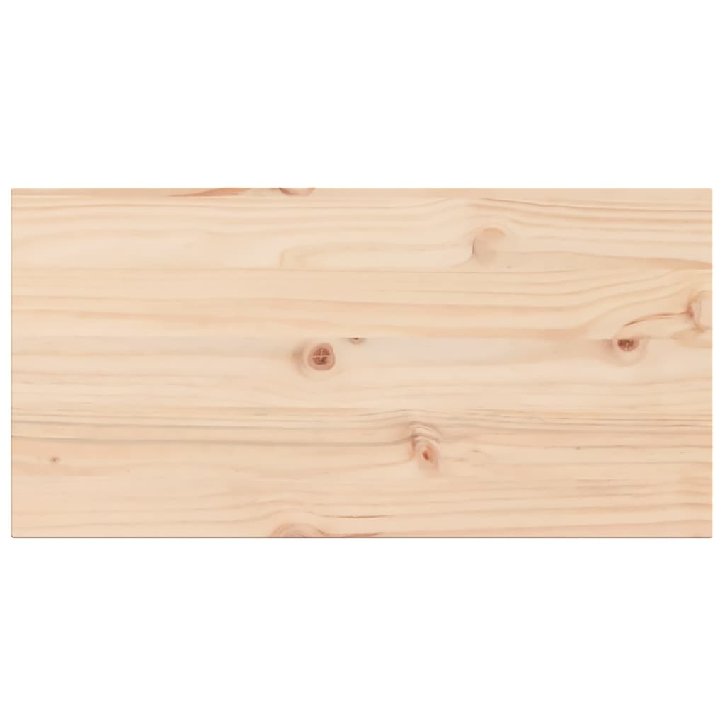 Tafelbladen 2 st rechthoekig 80x40x1,7 cm massief grenenhout is nu te koop bij PeponiXL, paradijselijk wonen!