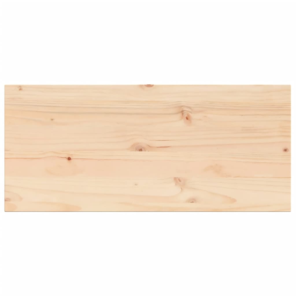Tafelblad rechthoekig 90x40x1,7 cm massief grenenhout is nu te koop bij PeponiXL, paradijselijk wonen!