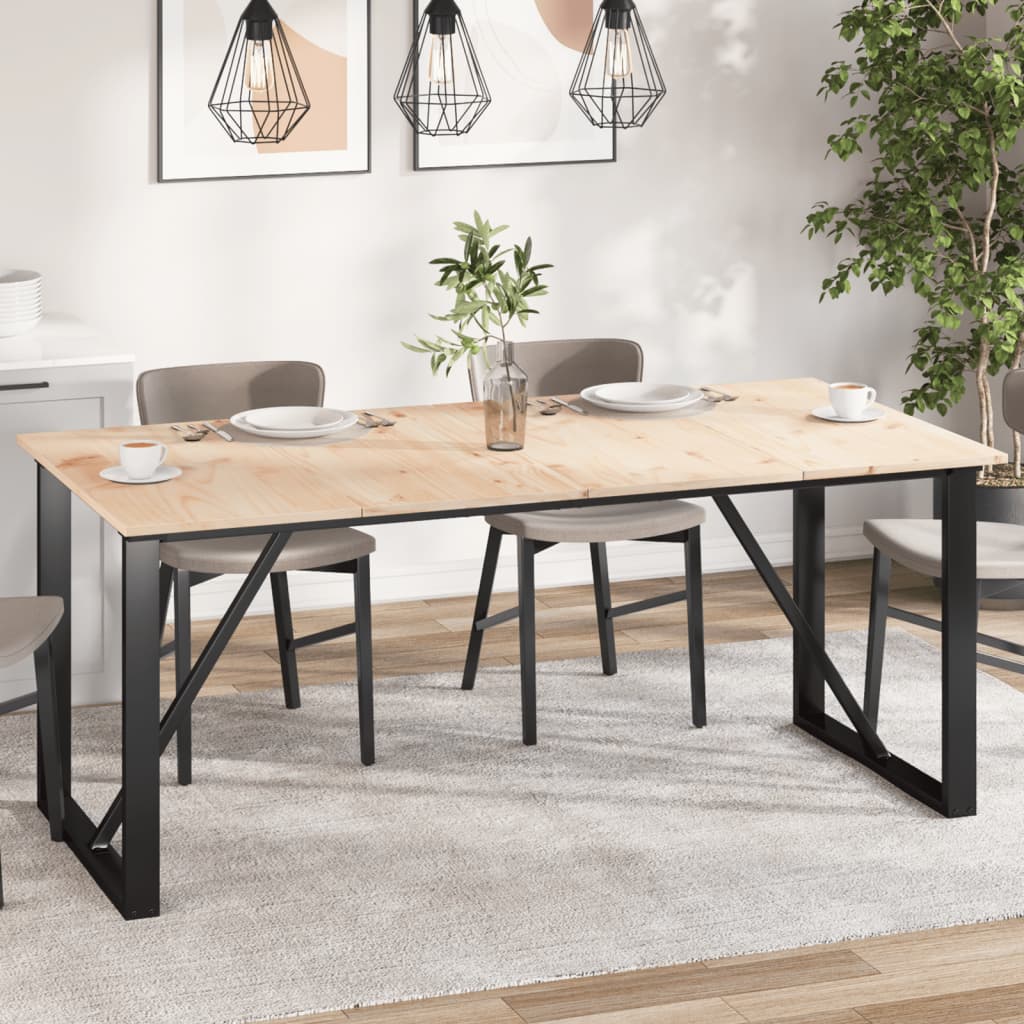 Tafelbladen 4 st rechthoekig 90x45x1,7 cm massief grenenhout is nu te koop bij PeponiXL, paradijselijk wonen!