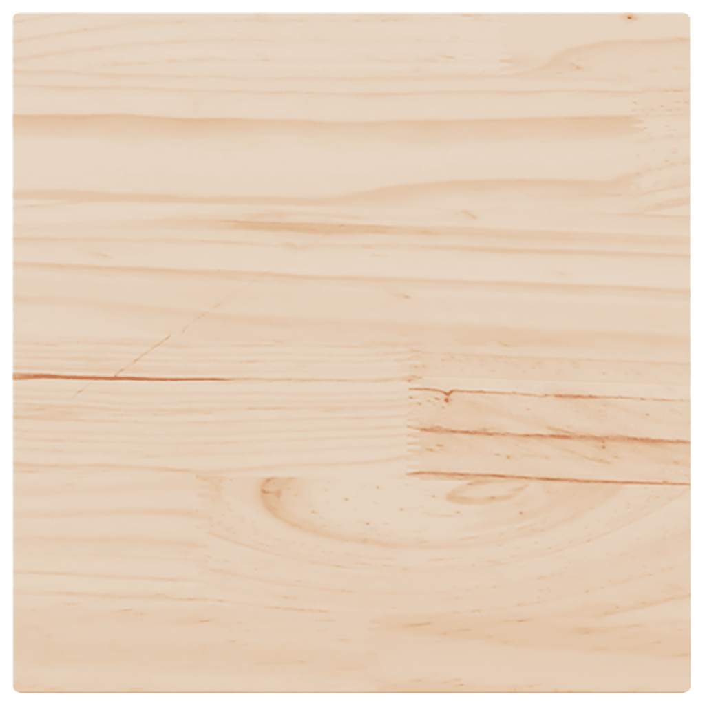 Tafelblad vierkant 50x50x2,5 cm massief grenenhout is nu te koop bij PeponiXL, paradijselijk wonen!