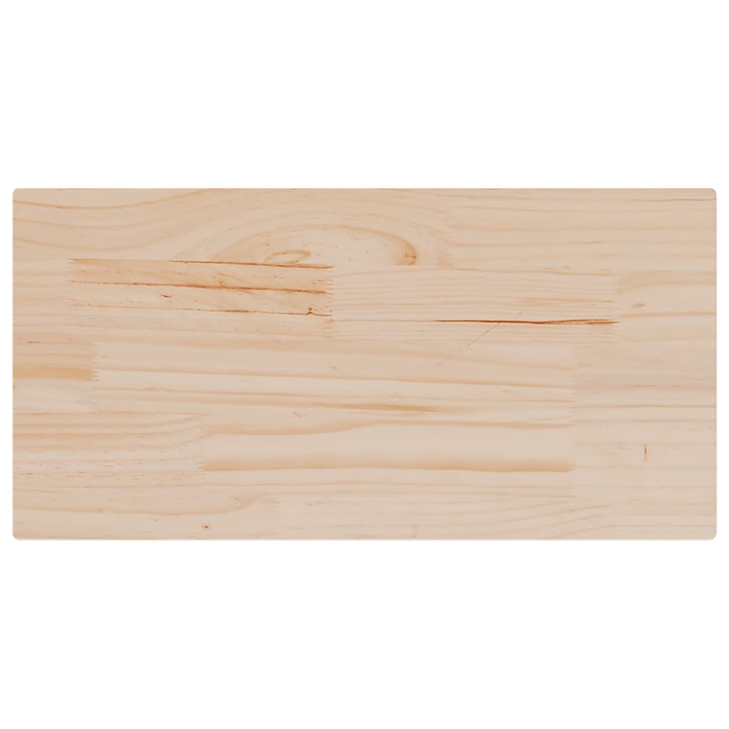 Tafelbladen 2 st rechthoekig 60x30x2,5 cm massief grenenhout is nu te koop bij PeponiXL, paradijselijk wonen!