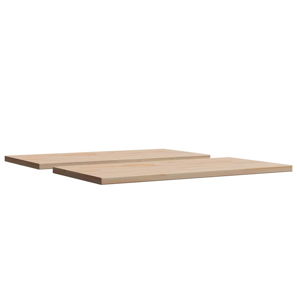 Tafelbladen 2 st rechthoekig 60x30x2,5 cm massief grenenhout is nu te koop bij PeponiXL, paradijselijk wonen!