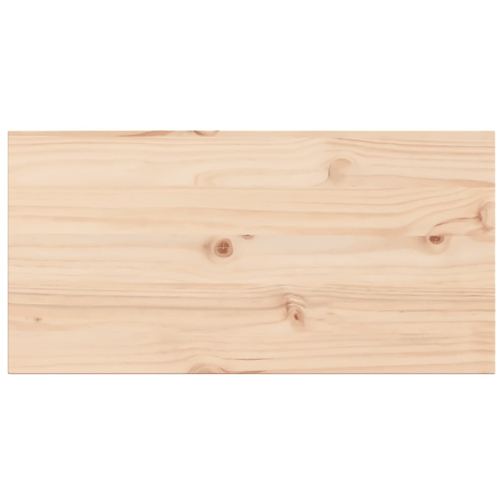 Tafelbladen 2 st rechthoekig 80x40x2,5 cm massief grenenhout is nu te koop bij PeponiXL, paradijselijk wonen!