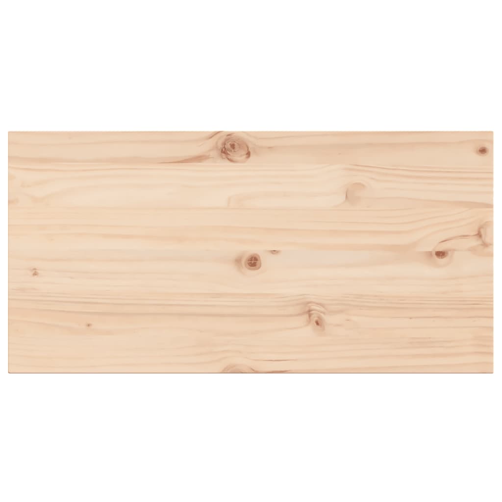 Tafelbladen 2 st rechthoekig 90x45x2,5 cm massief grenenhout is nu te koop bij PeponiXL, paradijselijk wonen!