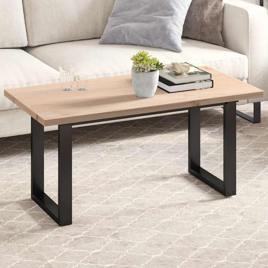 Tafelblad rechthoekig 100x50x2,5 cm massief grenenhout is nu te koop bij PeponiXL, paradijselijk wonen!