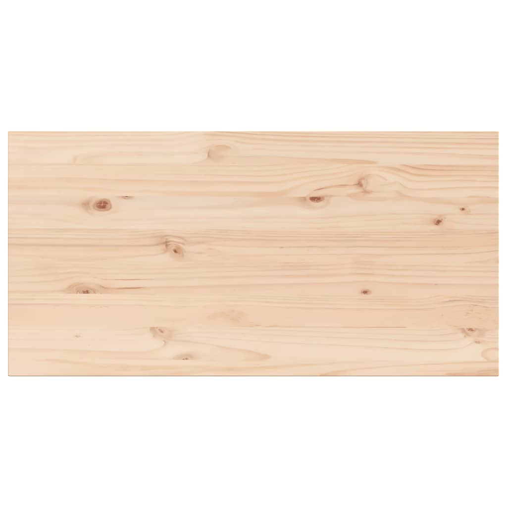 Tafelbladen 4 st rechthoekig 100x50x2,5 cm massief grenenhout is nu te koop bij PeponiXL, paradijselijk wonen!