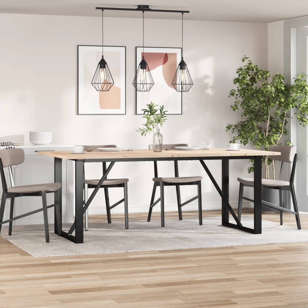 Tafelbladen 4 st rechthoekig 100x50x2,5 cm massief grenenhout is nu te koop bij PeponiXL, paradijselijk wonen!