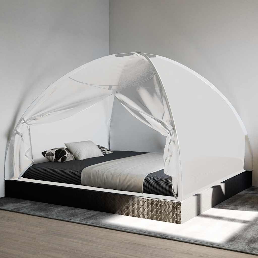 Klamboe met deuren Mongolia 220 gaas 200x180x135 cm wit is nu te koop bij PeponiXL, paradijselijk wonen!