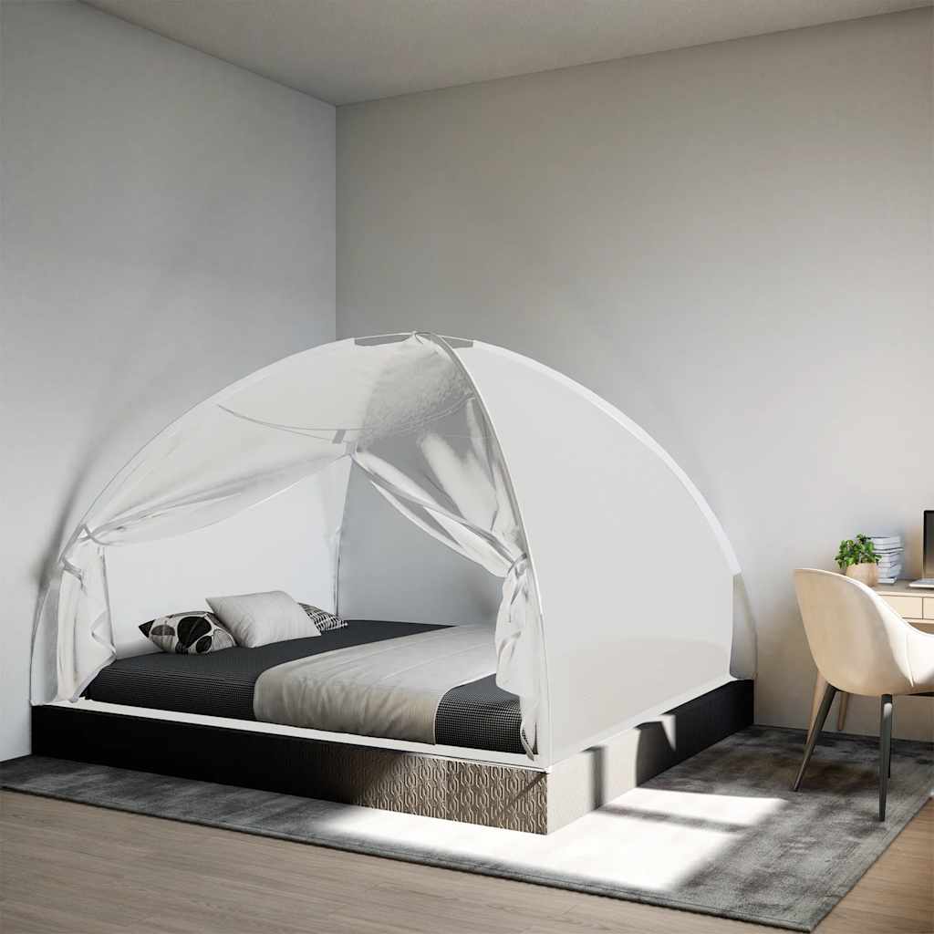 Klamboe met deuren Mongolia 220 gaas 200x180x135 cm wit is nu te koop bij PeponiXL, paradijselijk wonen!