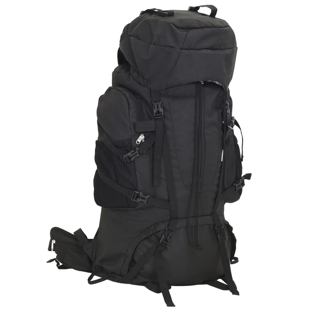 Wandelrugzak 60 L oxford stof zwart is nu te koop bij PeponiXL, paradijselijk wonen!
